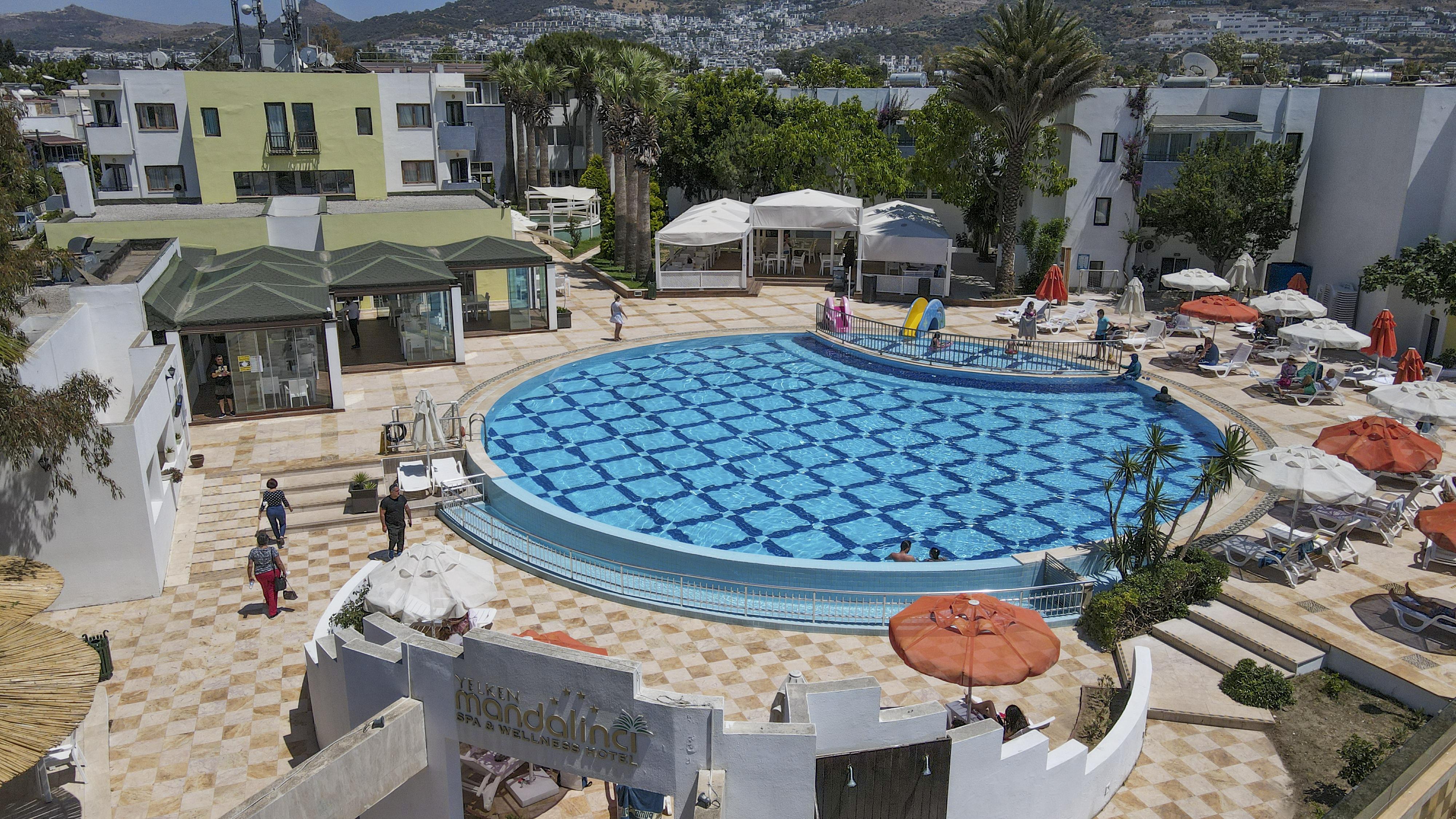 Yelken Mandalinci Spa&Wellness Hotel Turgutreis Exterior foto